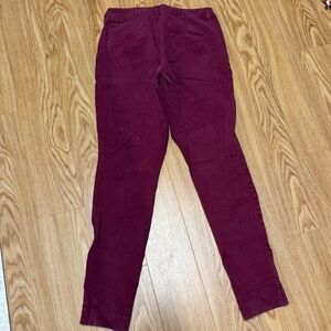 Old Navy Maroon Corduroy Pants